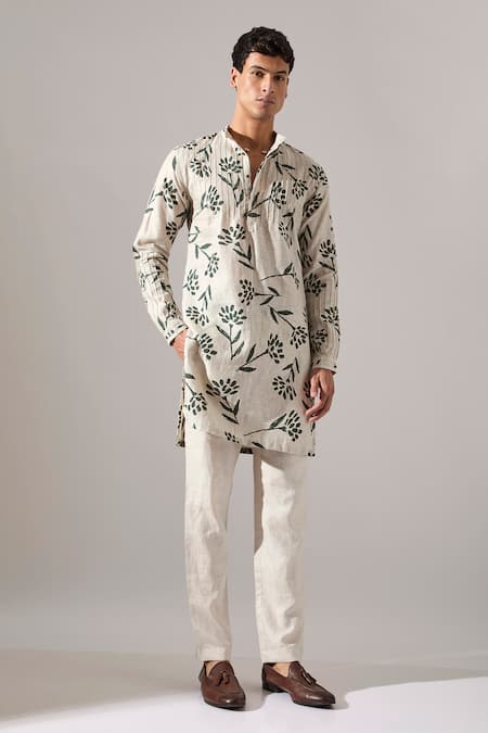 Son Of A Noble Snob Abel Paradise Printed Kurta Set 