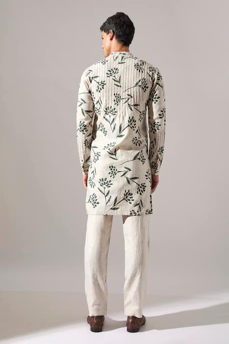 Son Of A Noble Snob Abel Paradise Printed Kurta Set 