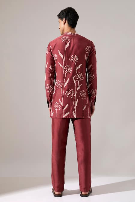 Son Of A Noble Snob James Estate Printed Kurta Set 