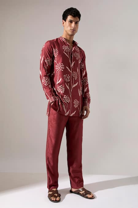 Son Of A Noble Snob James Estate Printed Kurta Set 