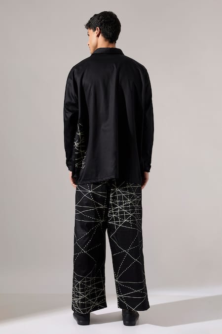 Son Of A Noble Snob Mathew Shirt & Printed Pant Set 