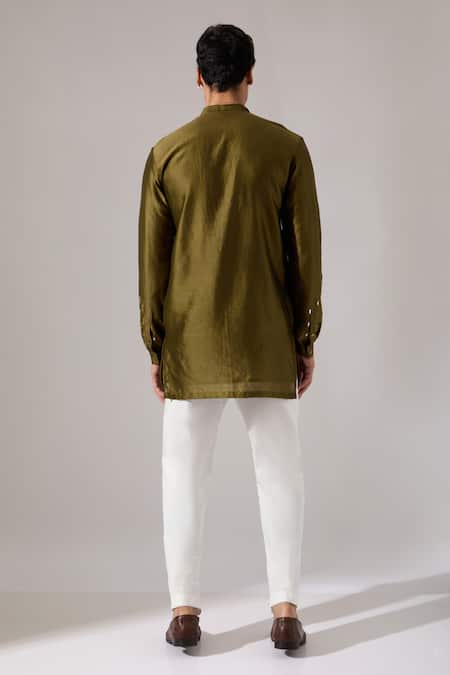 Son Of A Noble Snob Conrad Hand Embroidered Kurta Set 