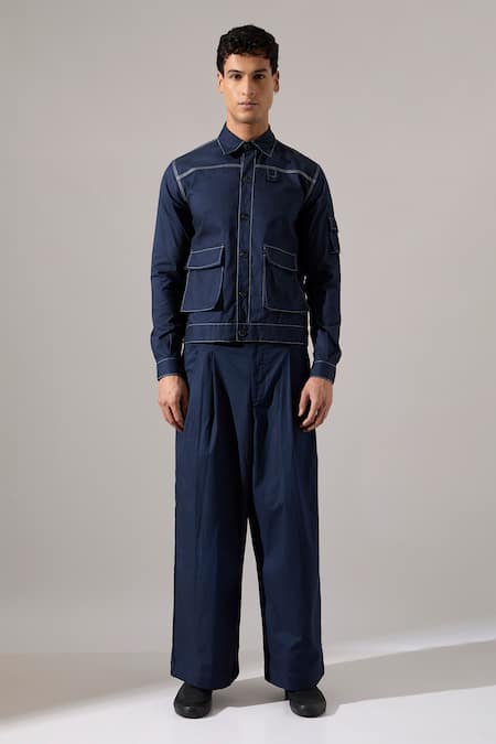 Son Of A Noble Snob Camden Cotton Shacket Pant Set 
