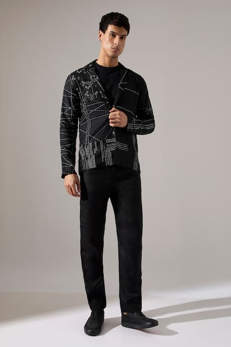 Son Of A Noble Snob Tony Multi Pnnel Blazer Pant Set 