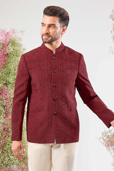 Kasbah Dori Work Bandhgala Jacket 