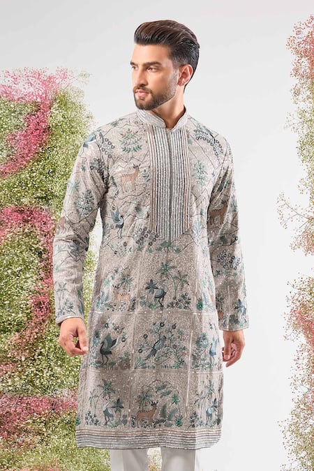 Kasbah Floral Pattern Kurta 