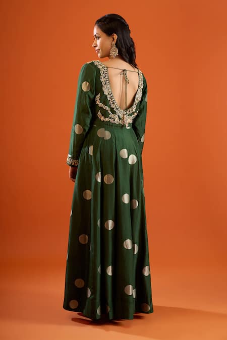 Shyam Narayan Prasad Embroidered Anarkali Set 