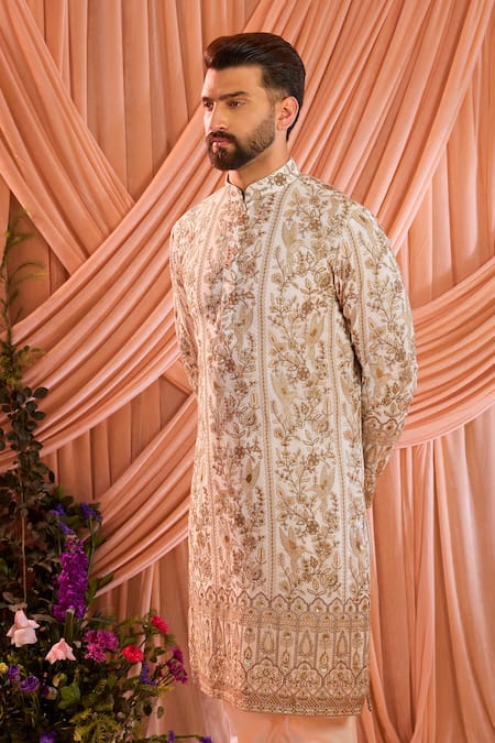 Kasbah Chikankari Georgette Kurta 