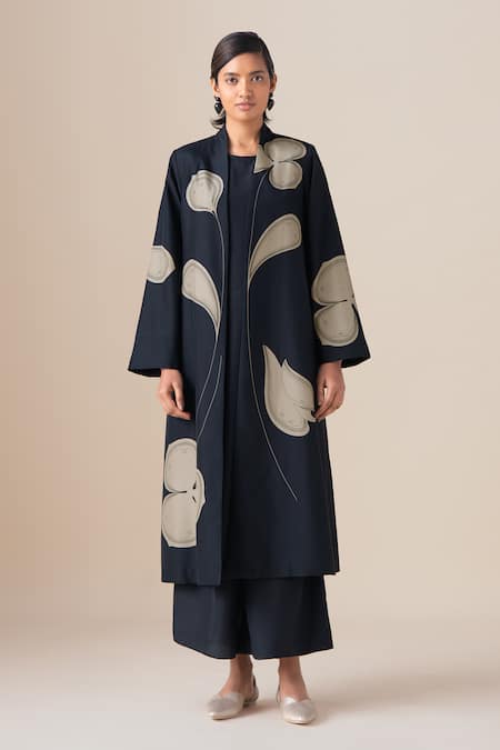 Ampm Mazira Long Jacket & Palazzo Set 