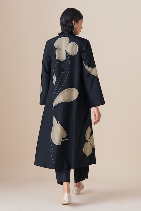 Ampm Mazira Long Jacket & Palazzo Set 