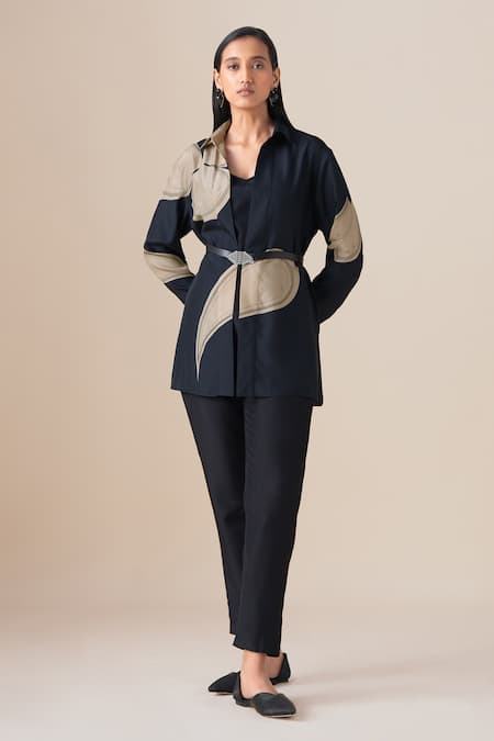 Ampm Arin Filigree Pattern Shirt  