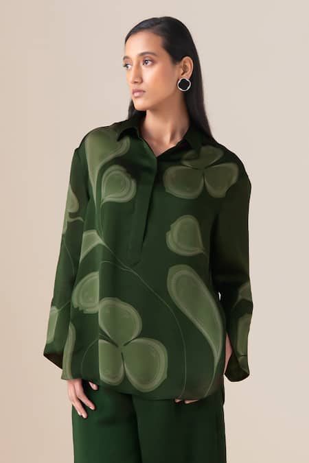 Ampm Elah Filigree Pattern Shirt  