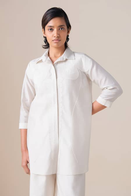 Ampm Azea Filigree Pattern Shirt  