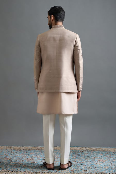 Gargee Designers Surya Embroidered Jacket Kurta Set 