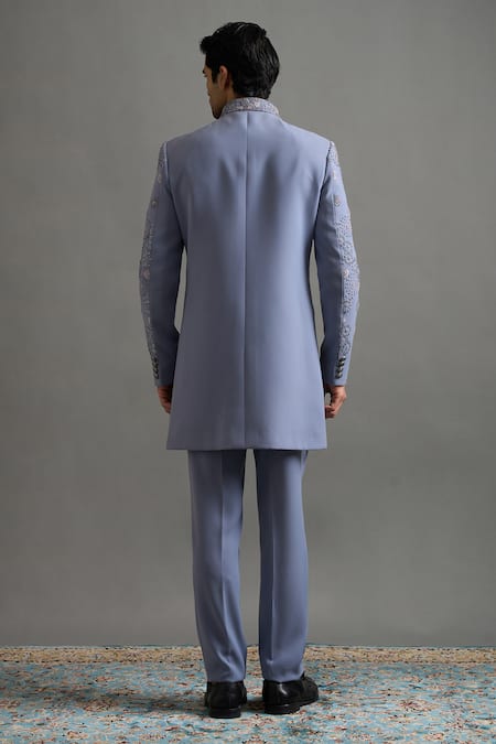 Gargee Designers Neelmani Embroidered Sherwani Jacket Set 