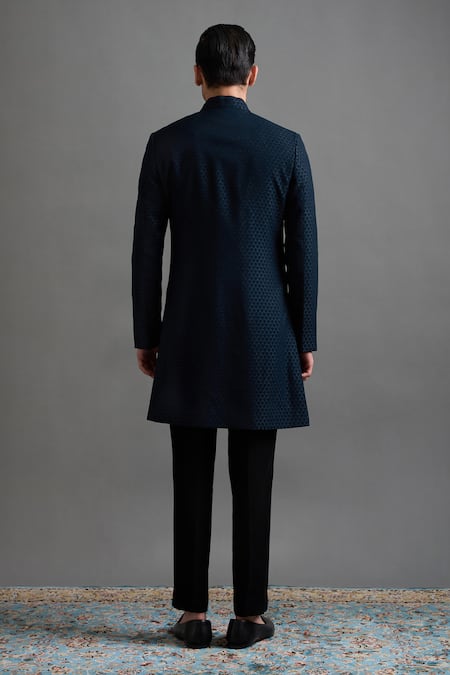 Gargee Designers Vansh Woven Sherwani Jacket Set 