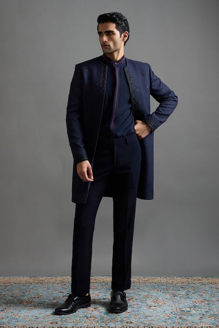 Gargee Designers Anantya Embellished Sherwani Jacket Set 