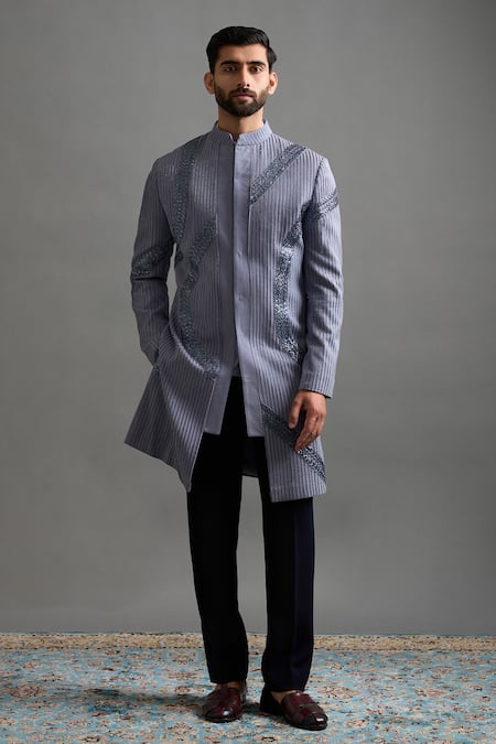 Gargee Designers Aarohan Bead Work Sherwani Set 