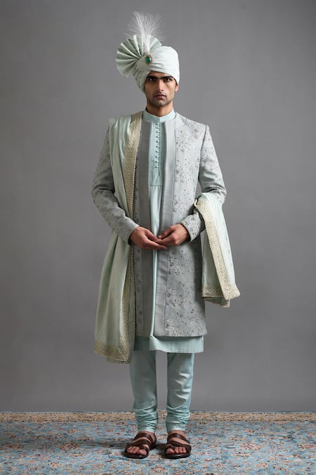 Gargee Designers Zayaan Embroidered Sherwani Set 