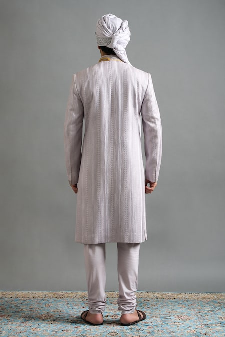 Gargee Designers Kiaan Textured Sherwani Set 