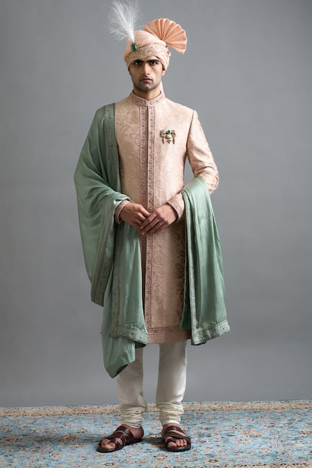 Gargee Designers Raghav Embroidered Sherwani Set 