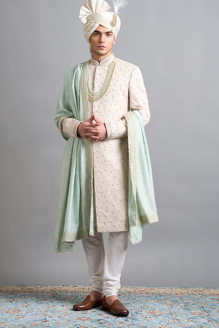 Gargee Designers Aaryan Embroidered Sherwani Set 