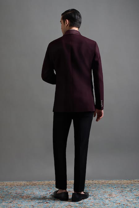 Gargee Designers Amrit Embroidered Tuxedo Set 