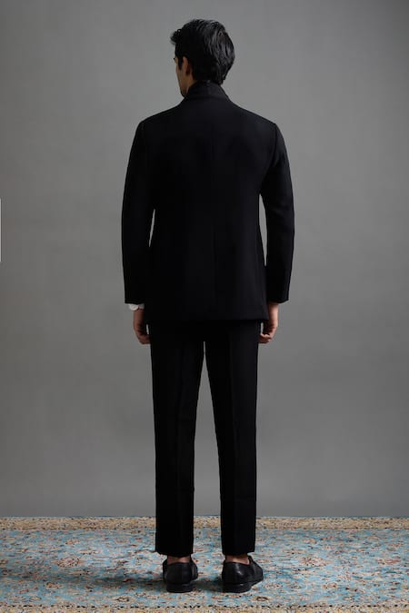 Gargee Designers Aditya Sculpted Lapel Tuxedo Set 