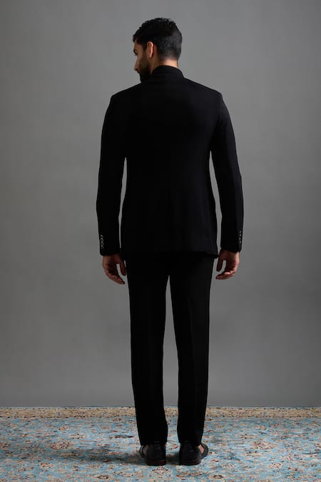 Gargee Designers Hansraj Placement Embroidered Jodhpuri Set 