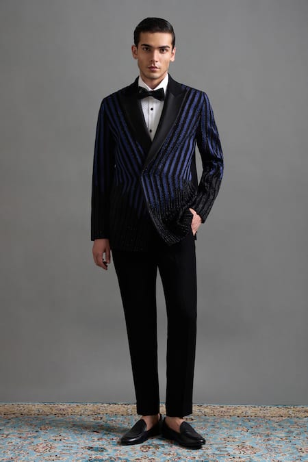 Gargee Designers Neelaya Embellished Tuxedo Set 