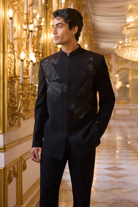 Seema Gujral Embellished Bandhgala & Pant Set 