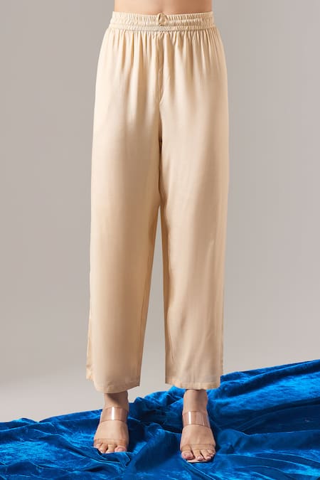 Samyukta Singhania Beige Tissue, Shantoon, Chiffon Embroidery, Zari, Mirrors, Shimmer Kurta Set Online at Aza Fashions Samyukta Singhania_Beige Tissue, Shantoon, Chiffon Embroidery, Zari, Mirrors, Shimmer Kurta Set _Online_at_Aza_Fashions