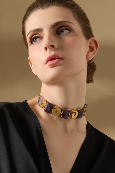 Joules by Radhika Sena Stone Studded Choker