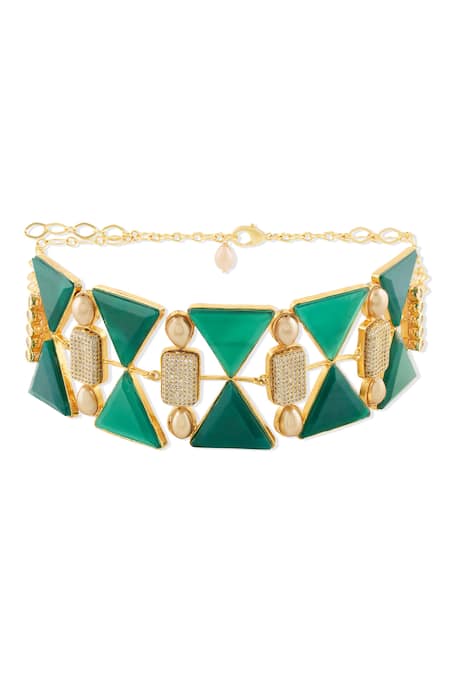 Joules by Radhika Sylvaine Stone Studded Choker