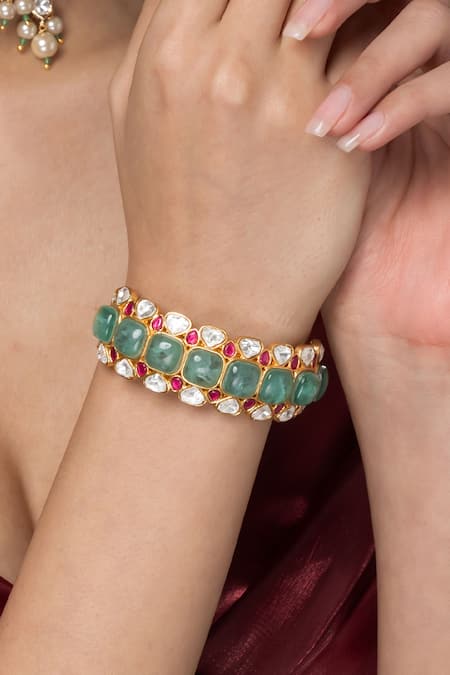 Joules by Radhika Stone Embellished Bangle 