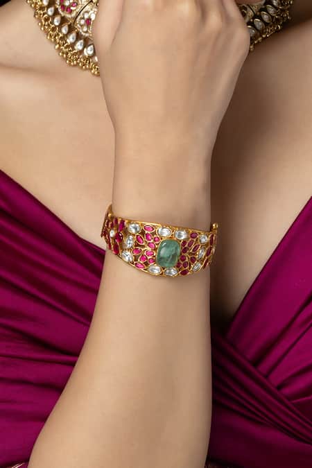 Joules by Radhika Stone Studded Bangle 