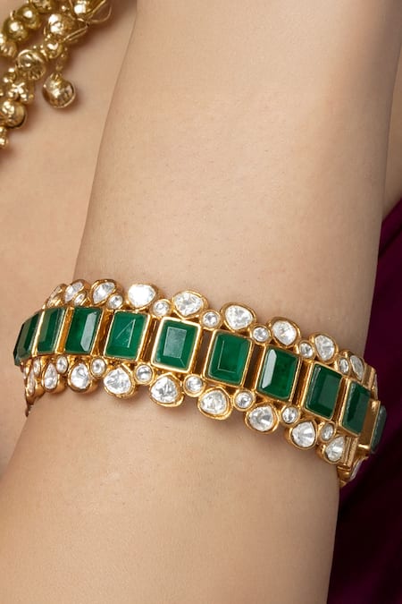 Joules by Radhika Stone Embellished Bangle 