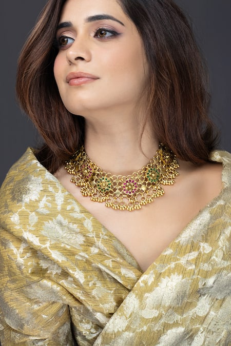 Joules by Radhika Enchanted Garden Embellished Necklace