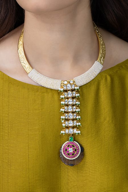 Joules by Radhika Rajwada Embellished Necklace