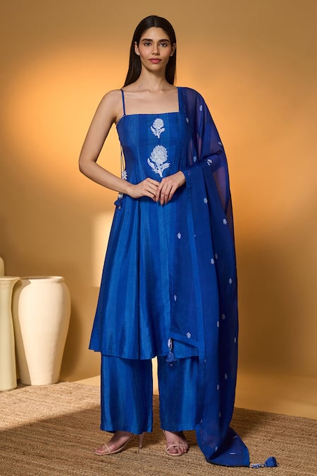 Masaba Heart of Eden On Ocean Haze Anarkali Set 