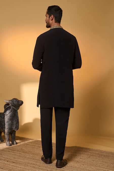 Masaba Black & White Turtle Tale Kurta Set 