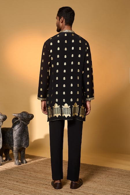 Masaba Turtle Tale Chanderi Kurta & Pant Set 