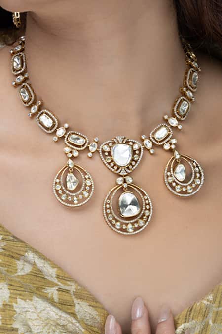 Joules by Radhika Noor Embellished Necklace Set 