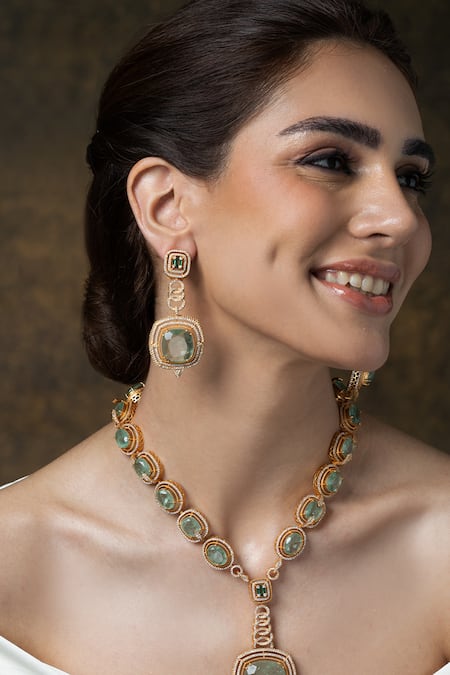 Joules by Radhika Mughal Essence Long Necklace Set 