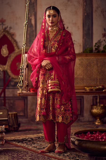 Reeti Arneja Rani Kheem Khaab Kurta & Salwar Set 