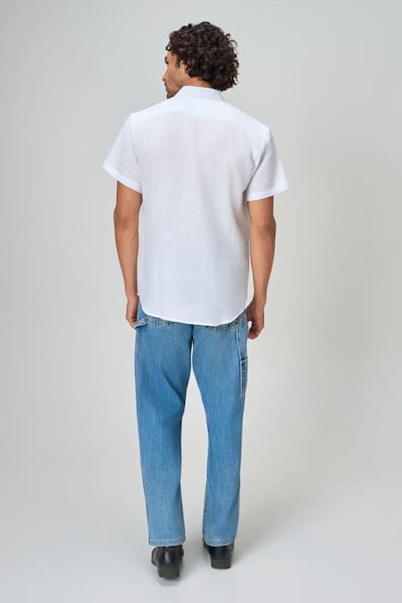 Honey&Me Souvenir Hand Embroidered Linen Shirt 