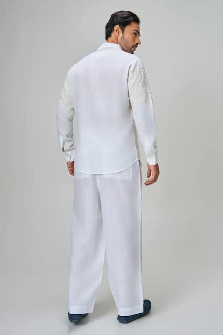 Honey&Me Ivory Mirage Linen Shirt 