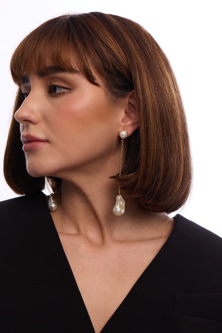 Anaash Baroque Duster Drop Earrings 