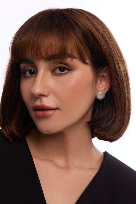 Anaash Baroque Pearl Small Stud Earrings 