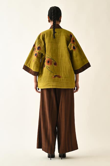 OFRIDA Solar Petals Quilted Jacket 